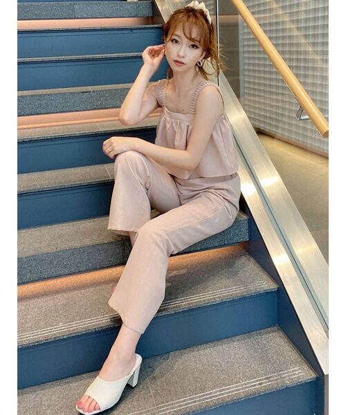 RESEXXY（リゼクシー）の「シャイニーボリュームシュシュ（シュシュ・レディース・ブラック/ベージュ/ピンク・FREE）」の5枚目の写真