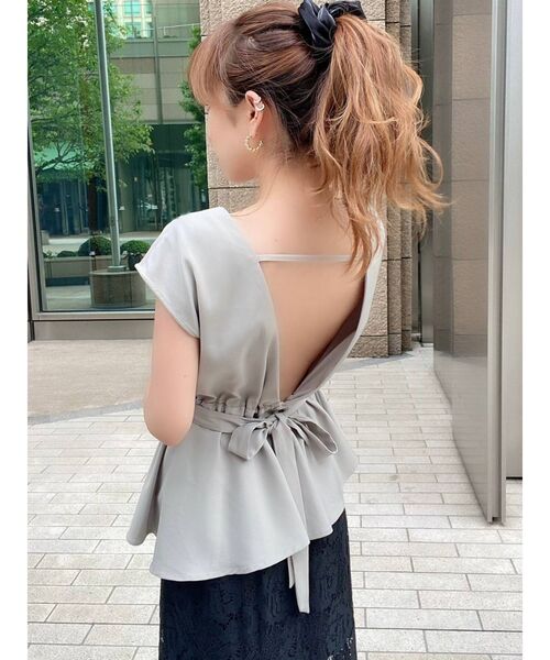 RESEXXY（リゼクシー）の「シャイニーボリュームシュシュ（シュシュ・レディース・ブラック/ベージュ/ピンク・FREE）」の13枚目の写真