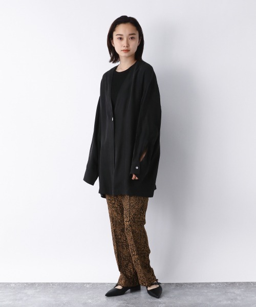 JEANASIS（ジーナシス）の「アソートジャガードトラウザー/959364（スラックス・レディース・レオパード/ホワイト系その他/グリーン系その他/ブラウン系その他/ブラック系その他/ブラック系その他2/パープル系その他・SMALL/MEDIUM）」の16枚目の写真