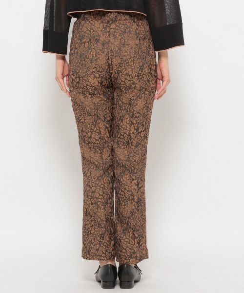 JEANASIS（ジーナシス）の「アソートジャガードトラウザー/959364（スラックス・レディース・レオパード/ホワイト系その他/グリーン系その他/ブラウン系その他/ブラック系その他/ブラック系その他2/パープル系その他・SMALL/MEDIUM）」の20枚目の写真