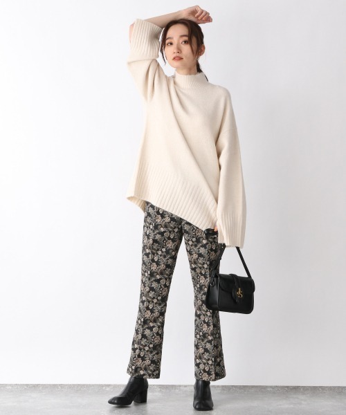 JEANASIS（ジーナシス）の「アソートジャガードトラウザー/959364（スラックス・レディース・レオパード/ホワイト系その他/グリーン系その他/ブラウン系その他/ブラック系その他/ブラック系その他2/パープル系その他・SMALL/MEDIUM）」の8枚目の写真