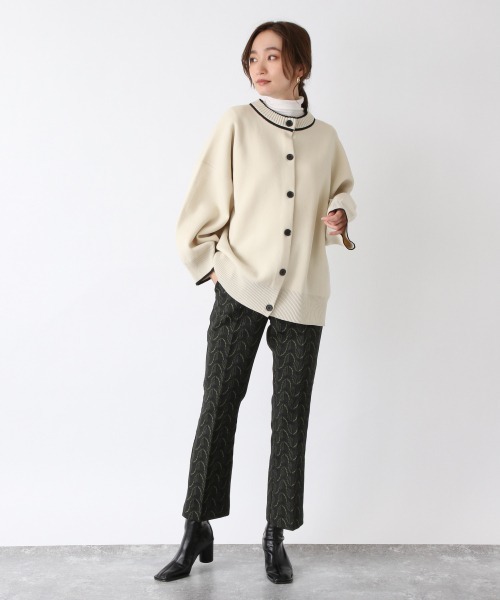 JEANASIS（ジーナシス）の「アソートジャガードトラウザー/959364（スラックス・レディース・レオパード/ホワイト系その他/グリーン系その他/ブラウン系その他/ブラック系その他/ブラック系その他2/パープル系その他・SMALL/MEDIUM）」の12枚目の写真