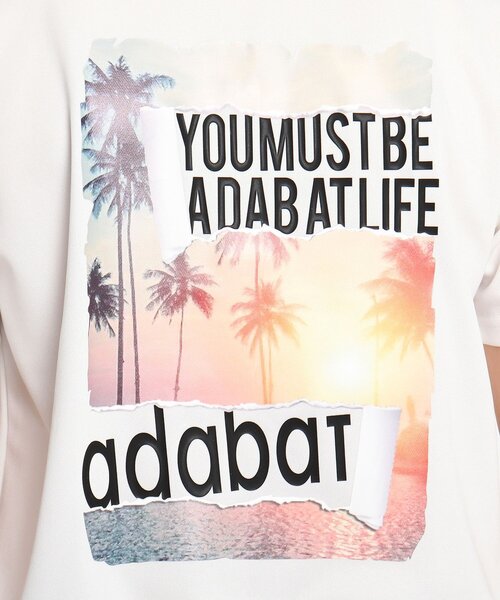 adabat（アダバット）の「◆【バックプリント】グラフィックプリント 半袖ポロシャツ（ポロシャツ・メンズ・ネイビー/ホワイト・46/48/50）」の16枚目の写真