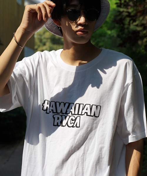 RVCA（ルーカ）の「RVCA メンズ 【EVAN MOCK COLLECTION】 EVAN MOCK RVCA PUNCH Ｔシャツ【2021年夏モデル】/ルーカ半袖Tシャツ（Tシャツ/カットソー・メンズ・ホワイト/ブラック/レッド・SMALL/MEDIUM/LARGE/X-LARGE）」の2枚目の写真