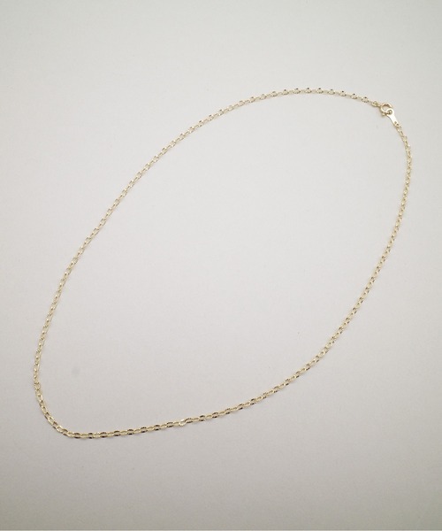 ISOLATION（アイソレーション）の「【ISOLATION / アイソレーション】 K10YG Petal chain Necklace / ペタルチェーンネックレス（ネックレス・レディース・ゴールド・40cm）」の10枚目の写真