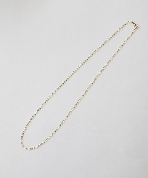 ISOLATION（アイソレーション）の「【ISOLATION / アイソレーション】 K10YG Petal chain Necklace / ペタルチェーンネックレス（ネックレス・レディース・ゴールド・40cm）」の14枚目の写真