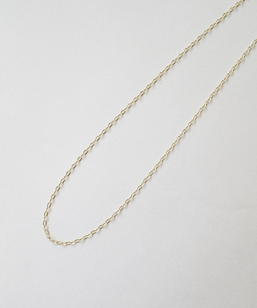 ISOLATION（アイソレーション）の「【ISOLATION / アイソレーション】 K10YG Petal chain Necklace / ペタルチェーンネックレス（ネックレス・レディース・ゴールド・40cm）」の18枚目の写真