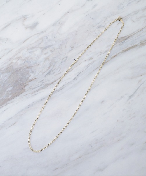 ISOLATION（アイソレーション）の「【ISOLATION / アイソレーション】 K10YG Petal chain Necklace / ペタルチェーンネックレス（ネックレス・レディース・ゴールド・40cm）」の11枚目の写真