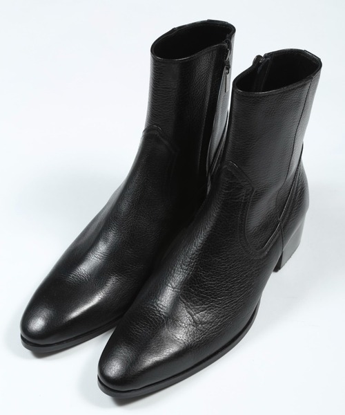 GalaabenD（ガラアーベント）の「エンボスヒールブーツ（ブーツ・メンズ・ブラック・S/M/L）」の4枚目の写真