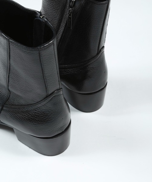 GalaabenD（ガラアーベント）の「エンボスヒールブーツ（ブーツ・メンズ・ブラック・S/M/L）」の7枚目の写真