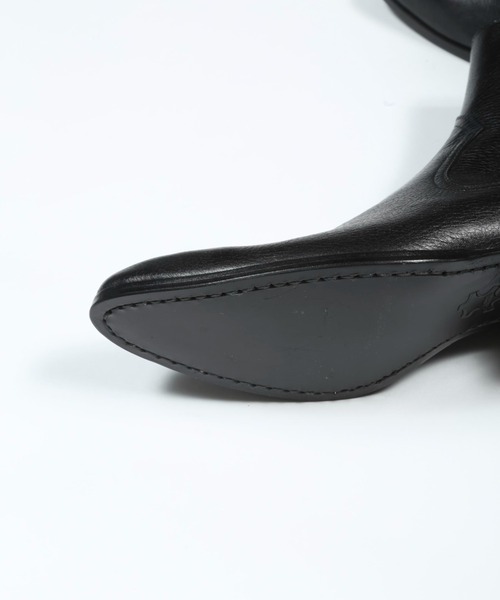 GalaabenD（ガラアーベント）の「エンボスヒールブーツ（ブーツ・メンズ・ブラック・S/M/L）」の6枚目の写真