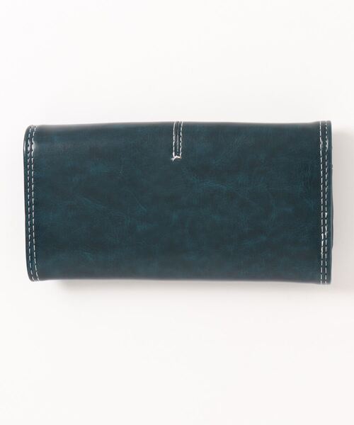 STYLEBLOCK（スタイルブロック）の「レザータッチ長財布（財布・レディース・ワインレッド/ブラック/キャメル/ブルー・FREE）」の5枚目の写真