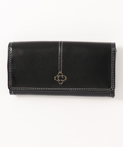 STYLEBLOCK（スタイルブロック）の「レザータッチ長財布（財布・レディース・ワインレッド/ブラック/キャメル/ブルー・FREE）」の9枚目の写真