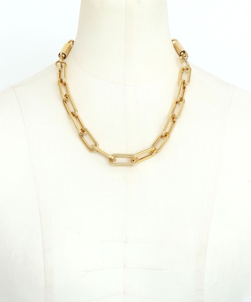 rada(ラダ)の「RADA / gold bigchain necklace(ゴールドビッグチェーンネックレス)(ネックレス・レディース・ゴールド・FREE)」の6枚目の写真