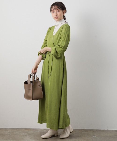 セール ブランド古着 長袖ワンピース ワンピース Vis ビス のファッション通販 Zozoused