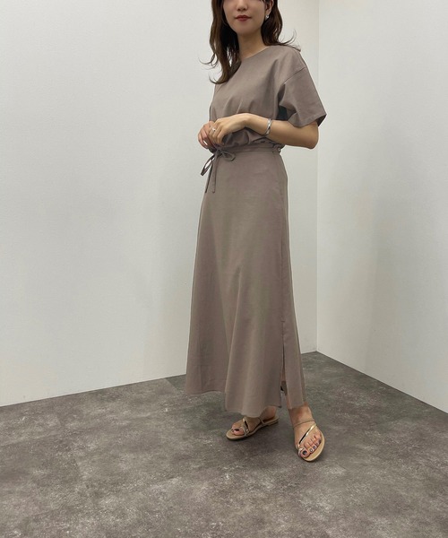 apres jour mignon(アプレジュールミニョン)の「リネン混トップス【ZOZOTOWN限定アイテム】(シャツ/ブラウス・レディース・チャコールグレー/ピンクベージュ・フリー/X-LARGE)」の17枚目の写真