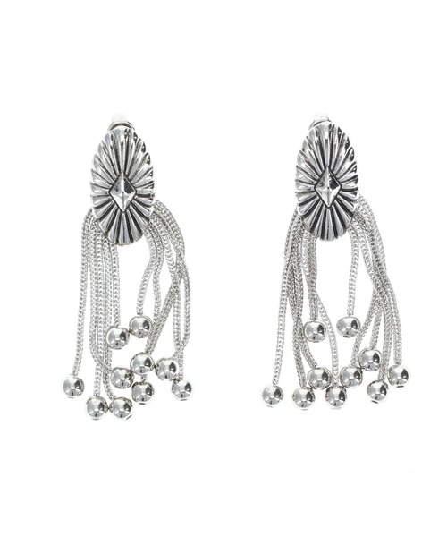 TOGA PULLA（トーガ　プルラ）の「TOGA PULLA メタルモチーフイヤリング（イヤリング・レディース・シルバー・FREE）」の3枚目の写真