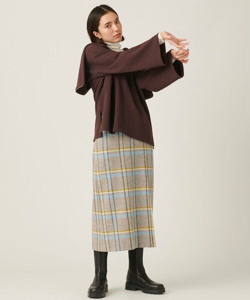 JOSEPH STUDIO（ジョゼフストゥディオ）の「ブークレジャージー フーディートップス（パーカー・レディース・アイボリー系/ワイン系・SMALL/MEDIUM/LARGE）」の13枚目の写真