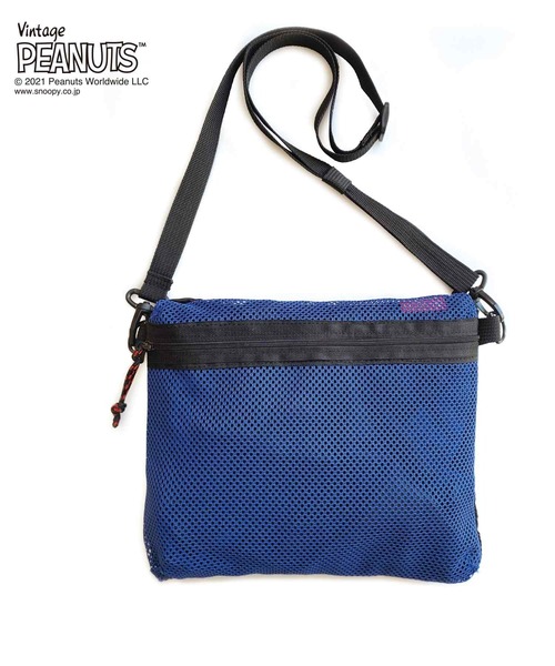 Vintage PEANUTS(ビンテージピーナッツ)の「ルートート/SNOOPY スヌーピー 折りたたみ 軽量 大容量 エコバッグ IP.GRD.トランシェ.Peanuts-6S(トートバッグ・レディース・ブラック/サックスブルー/パープル/カーキ・FREE)」の8枚目の写真