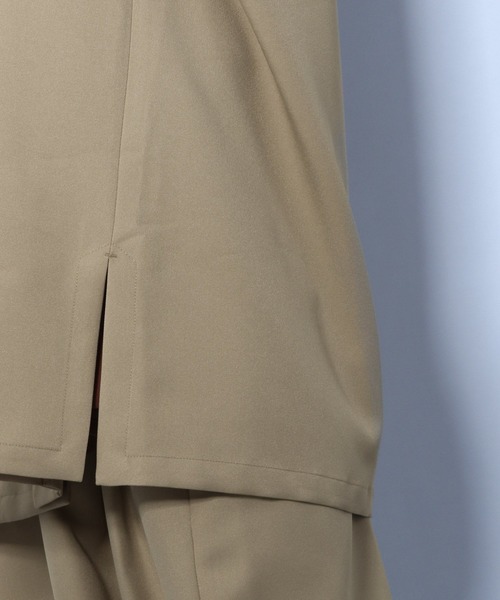 HARE(ハレ)の「ロングジレ(HARE)(ベスト・メンズ・ブラック/ベージュ・FREE)」の12枚目の写真
