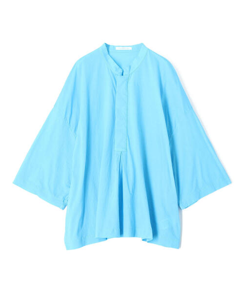 TOMORROWLAND （トゥモローランド）の「ハイコンパクトジャージー ワイドスリーブシャツ（シャツ/ブラウス・レディース・ライトブルー/ネイビー/キャメル・S）」の13枚目の写真