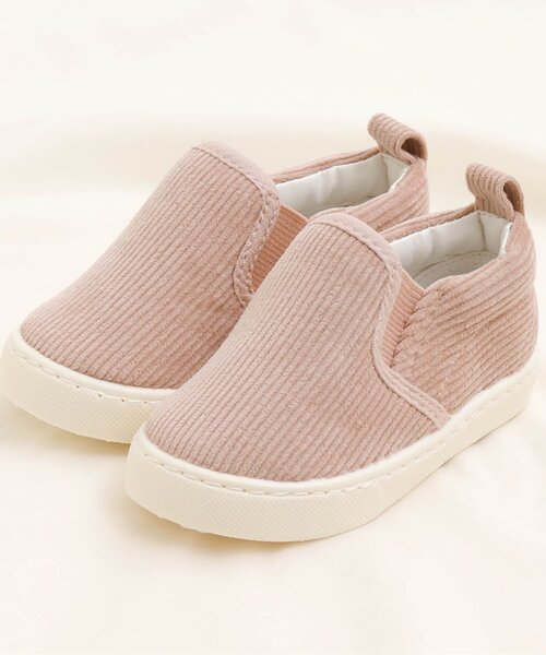 apres les cours（アプレレクール）の「バラエティスリッポン（スリッポン・キッズ・ベージュ/ブラウン/グレー/ピンク/オレンジ・15 /20/18/13/17/19/21/14/16）」の4枚目の写真