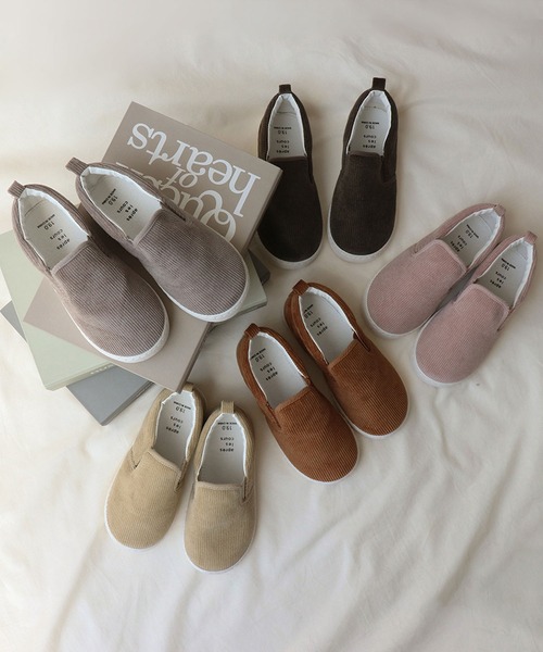 apres les cours（アプレレクール）の「バラエティスリッポン（スリッポン・キッズ・ベージュ/ブラウン/グレー/ピンク/オレンジ・15 /20/18/13/17/19/21/14/16）」の17枚目の写真