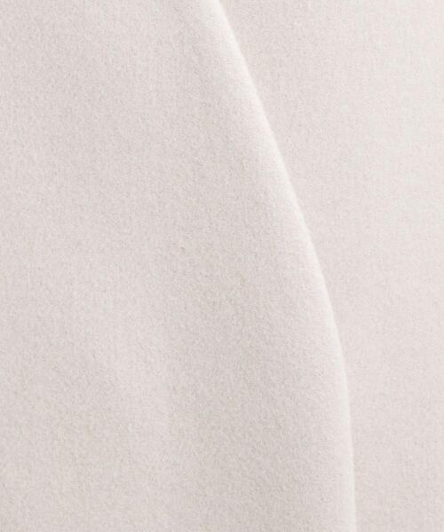 green label relaxing（グリーンレーベルリラクシング）の「EX FINE リッタイ スリーブ ノーラペル コート（ノーカラーコート・レディース・ネイビー/モカ/オフホワイト/ライム・40/38/42/34/36）」の19枚目の写真