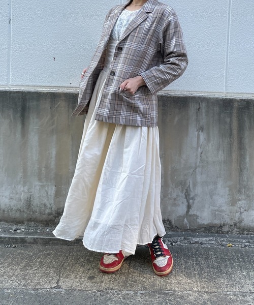 DuKKah(デュカ)の「Dukkah/【低身長向け】シングルテーラードジャケット(テーラードジャケット・レディース・ブラック/ブラウン系その他/ブラック系その他・XS)」の7枚目の写真