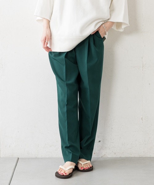 CIAOPANIC TYPY(チャオパニックティピー)の「【ZOZOTOWN限定】センタープレスカラースラックスパンツ(スラックス・レディース・ブルー/ボルドー/ブラック/グリーン/レッド・ONE SIZE)」の21枚目の写真