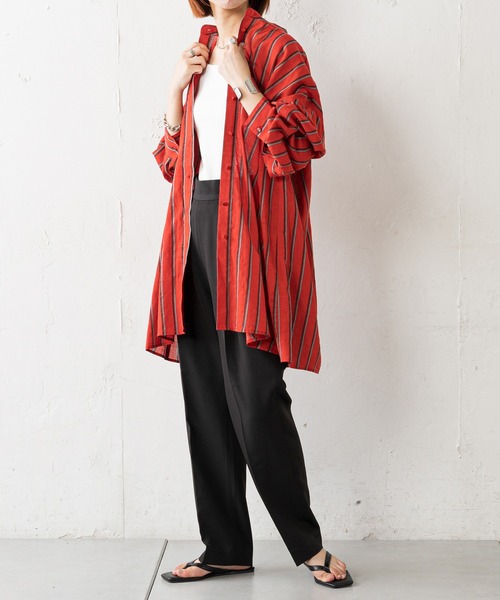 CIAOPANIC TYPY(チャオパニックティピー)の「【ZOZOTOWN限定】センタープレスカラースラックスパンツ(スラックス・レディース・ブルー/ボルドー/ブラック/グリーン/レッド・ONE SIZE)」の18枚目の写真