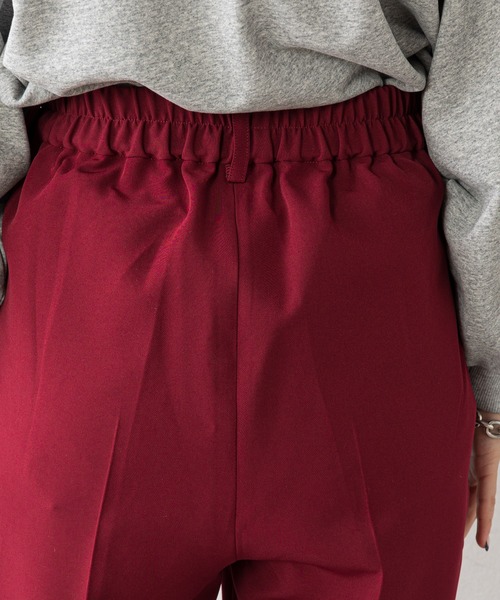 CIAOPANIC TYPY(チャオパニックティピー)の「【ZOZOTOWN限定】センタープレスカラースラックスパンツ(スラックス・レディース・ブルー/ボルドー/ブラック/グリーン/レッド・ONE SIZE)」の11枚目の写真