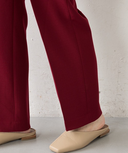 CIAOPANIC TYPY(チャオパニックティピー)の「【ZOZOTOWN限定】センタープレスカラースラックスパンツ(スラックス・レディース・ブルー/ボルドー/ブラック/グリーン/レッド・ONE SIZE)」の14枚目の写真