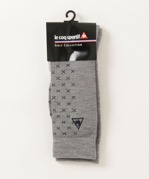 小柄ボーダーレギュラー丈ソックス ソックス 靴下 Le Coq Sportif Golf ルコックスポルティフゴルフ のファッション通販 Zozotown