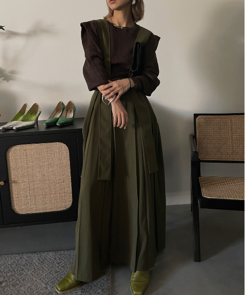 Ameri VINTAGE - あひ‼️SHOULDER TUCK SHEER KNIT Ameri（アメリ）の「SHOULDER TUCK SHEER KNIT（ニット/セーター