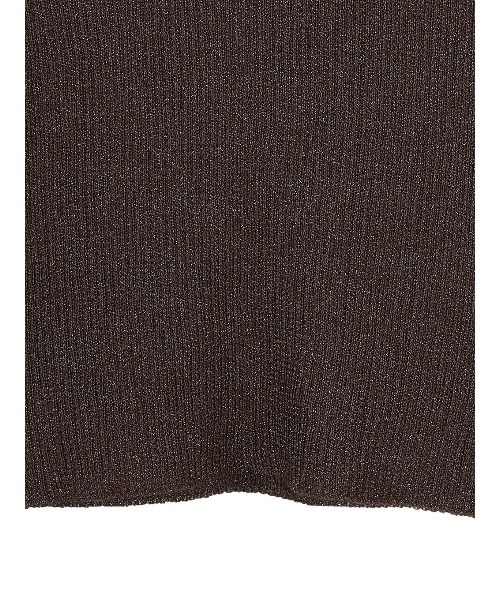 Ameri（アメリ）の「SHOULDER TUCK SHEER KNIT（ニット/セーター・レディース・パープル/ブラウン/オレンジ・FREE）」の18枚目の写真