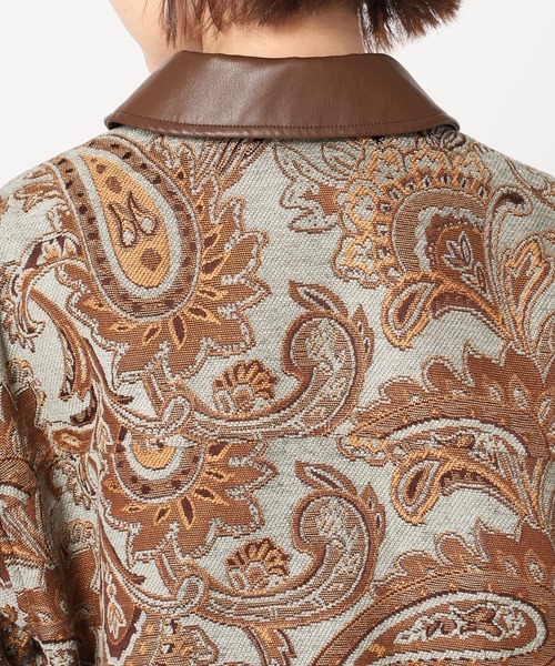 SLOBE citron.（スローブシトロン）の「SLOBE citron.ヴィンテージジャガードブルゾン◆（ブルゾン・レディース・ライトグリーン・FREE）」の19枚目の写真