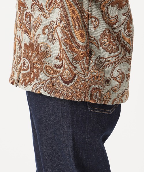 SLOBE citron.（スローブシトロン）の「SLOBE citron.ヴィンテージジャガードブルゾン◆（ブルゾン・レディース・ライトグリーン・FREE）」の9枚目の写真