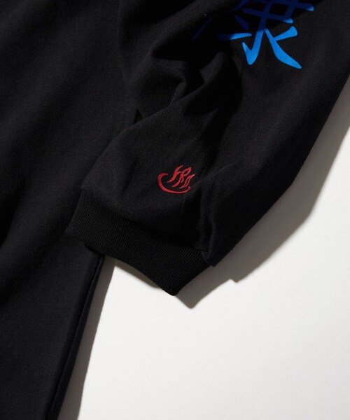 FREAK'S STORE(フリークスストア)の「FROCLUB/フロクラブ 健康清潔 ロゴ ロングスリーブ Tシャツ(Tシャツ/カットソー・メンズ・ホワイト/ブラック/その他9・MEDIUM/LARGE)」の7枚目の写真