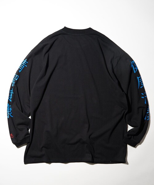 FREAK'S STORE(フリークスストア)の「FROCLUB/フロクラブ 健康清潔 ロゴ ロングスリーブ Tシャツ(Tシャツ/カットソー・メンズ・ホワイト/ブラック/その他9・MEDIUM/LARGE)」の5枚目の写真