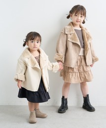 Litone（リトワン）の「Litone　フェイクムートンライダース（ムートンコート・キッズ）」