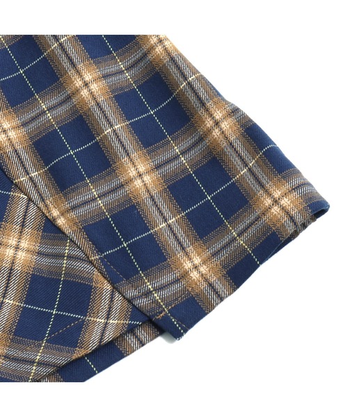 JENNI belle（ジェニィベル）の「【WEB限定】チェックラップ風スカート（スカート・キッズ・ベージュ/ネイビー・150cm/130cm/160cm/140cm）」の13枚目の写真