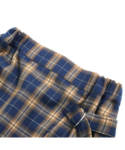 JENNI belle（ジェニィベル）の「【WEB限定】チェックラップ風スカート（スカート・キッズ・ベージュ/ネイビー・150cm/130cm/160cm/140cm）」の14枚目の写真