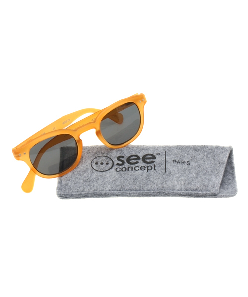 ABAHOUSE(アバハウス)の「seeウェリントン型サングラス(メガネ・メンズ・インディゴブルー/グリーン/ブラック/イエロー/ブラウン・FREE)」の13枚目の写真