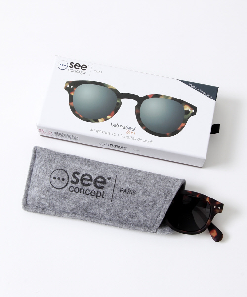 ABAHOUSE(アバハウス)の「seeウェリントン型サングラス(メガネ・メンズ・インディゴブルー/グリーン/ブラック/イエロー/ブラウン・FREE)」の18枚目の写真