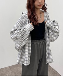 apres jour mignon | アソートチェックルーズシャツ【ZOZOTOWN限定アイテム】(シャツ/ブラウス)