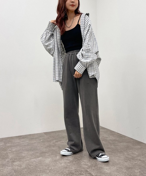 apres jour mignon（アプレジュールミニョン）の「アソートチェックルーズシャツ【ZOZOTOWN限定アイテム】（シャツ/ブラウス・レディース・ブラック/グリーン系その他/マスタード/グリーン/ブルー系その他/ブラック系その他・X-LARGE/フリー）」の21枚目の写真