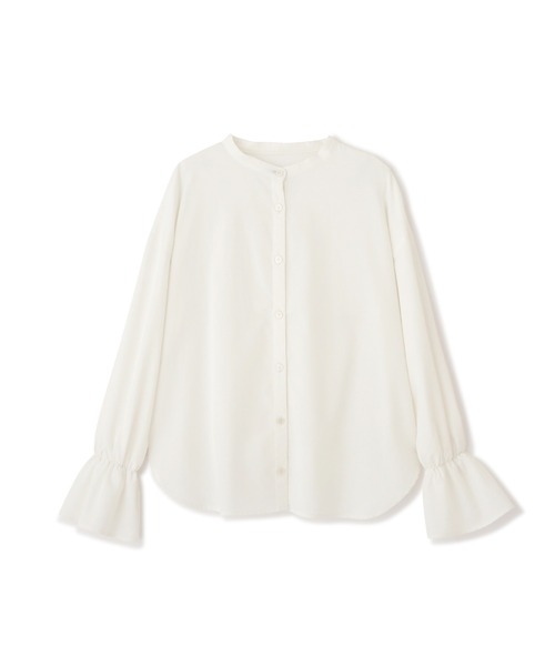 NATURAL BEAUTY BASIC（ナチュラルビューティーベーシック）の「スクエアカラーブラウス（シャツ/ブラウス・レディース・オフホワイト・MEDIUM/SMALL）」の15枚目の写真