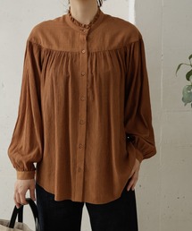 URBAN RESEARCH DOORS | 切り替えギャザーブラウス(シャツ/ブラウス)