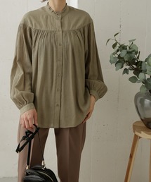 URBAN RESEARCH DOORS | 切り替えギャザーブラウス(シャツ/ブラウス)